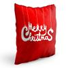 MUKESH HANDICRAFTS Merry Christmas Cushion Cover in Jute Fabric Size-(24X24 Inches) view 2