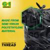G 1 Garbage/Dustbin/Trash Bags and covers For Home, Hotels, Malls,Hospital 25 X 30 Inches (Large Size) 84 Bags (6 packs) (Black Color) view 3