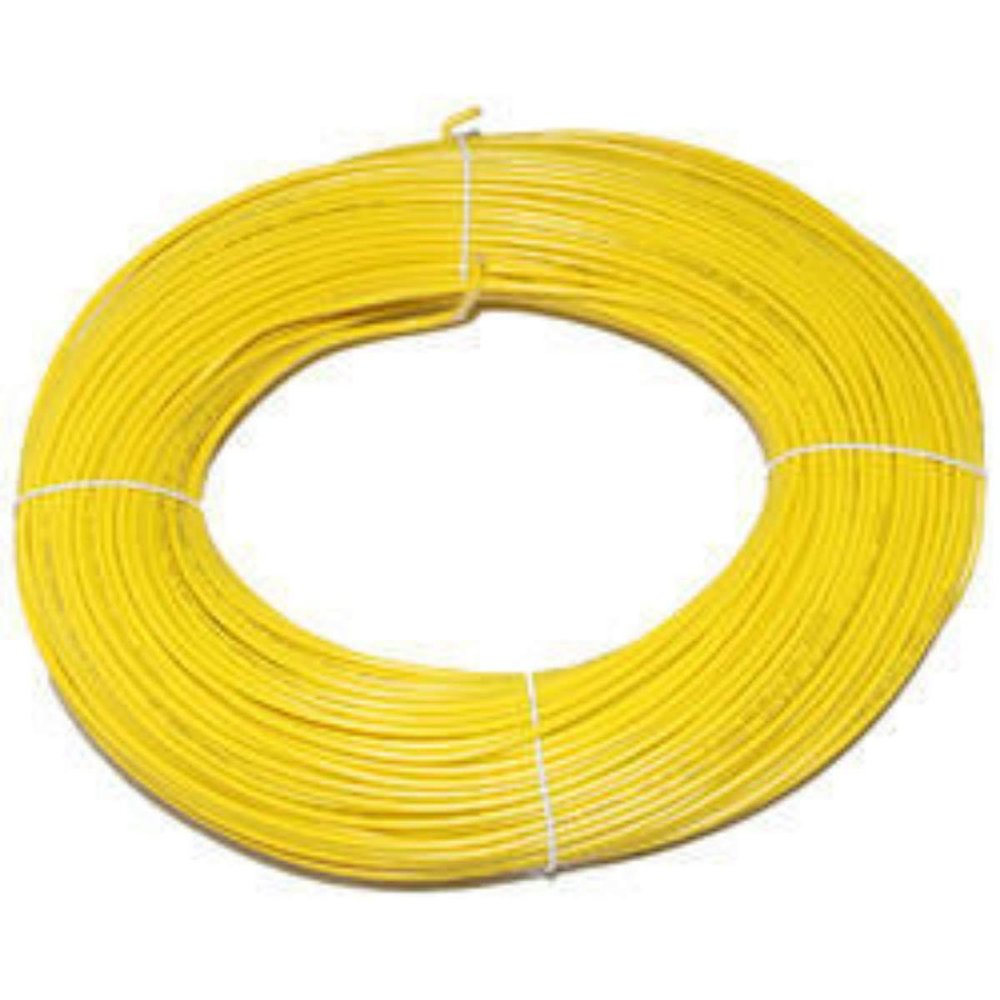 NavaHome Basics Addision 0.75 Sq. mm Wire 90mtr Coil- Yellow