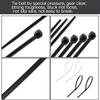 Plastic Strip Tejas Cable Tie (Black, 150 mm) 1000 Pieces view 2