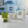 Flipco Plastic Self Draining Sink Tidy with Suction Cup Organizer Brush Sponge Cleaning Cloth Holder (Assorted Colour) view 3