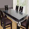 Kathuria Enterprises Golden Border Transparent Waterproof Table Mat For 6 Seater Dinning Table,(90X60 Inch) view 2