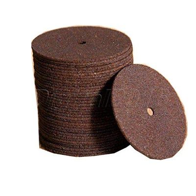 DIY Crafts Pack 100 Pcs, Red Colour, Cut-Off Wheels Thick, Cutting Wheel Cut Off Discs Coated Rotary Tools with Mandrel for Dremel (Pack 100 Pcs, Red Colour)