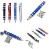 Diy Crafts 6999 Aluminum Precision Screwdriver Set Pen Style Mini Torx Slotted, Multicolor view 1