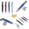 Diy Crafts 6999 Aluminum Precision Screwdriver Set Pen Style Mini Torx Slotted, Multicolor view 2