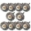 DIY Crafts Pack Of 9 Pcs, Design No # 4, Steel Brush Wire Wheel Brushes Die Gr (Pack Of 9 Pcs, Design No # 4) view 4