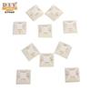 DIY Crafts Pack Of 200 Pc, Self Adhesive Clips + Tie, Nylon Cable Zip Tie Mounts Self-Adhesive Wall Holder Mount Cli (Pack Of 200 Pc, Self Adhesive Clips + Tie) view 2