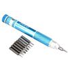 Diy Crafts 6981 10 in 1 Precision Screwdriver Bit Set Torx Star Phillips Tool Kit, Multicolor view 1