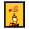 Interio Crafts Muhammad Ali - The Greatest of all time Boxer Motivational Quote Framed Poster (Back, Material : Wood & Plexi Glass, Size : 13 x 10 Inches) view 1