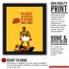 Interio Crafts Muhammad Ali - The Greatest of all time Boxer Motivational Quote Framed Poster (Back, Material : Wood & Plexi Glass, Size : 13 x 10 Inches) view 3