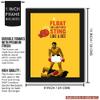 Interio Crafts Muhammad Ali - The Greatest of all time Boxer Motivational Quote Framed Poster (Back, Material : Wood & Plexi Glass, Size : 13 x 10 Inches) view 4