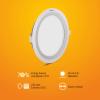 Wipro D710640 Garnet 6-Watt Wave Slim Panel Light (Neutral White, Round) view 2