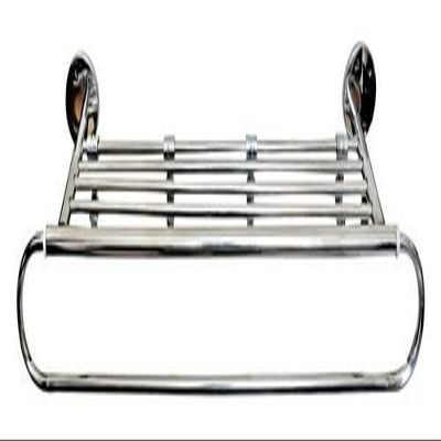 Make In India Towel Rack/Towel Rods Stainless Steel 24 inch with 3 ABS Hook