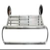 Make In India Towel Rack/Towel Rods Stainless Steel 24 inch with 3 ABS Hook view 1