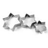 Decorcrafts Cookie Cutter Stainless Steel Cookie Cutter with 4 Shape 3 Sizes Heart Round Star and Flower, 12 Pieces view 3