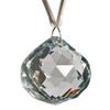 Discount4product Glass Hanging Crystal Ball (4 cm x 4 cm x 5 cm, Transparent) view 3