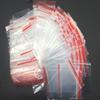 DMS RETAIL Zip lock Pouch Transparent Self Adhesive Plastic Bag Pack of 200 view 2
