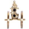 DreamKraft Decorative Table Top Replica of Ancient Double Barrel Canon Ball Fire (7 inch) Unique Tabletop Decor Own a Piece of History Authentic Look, Modern Elegance view 2