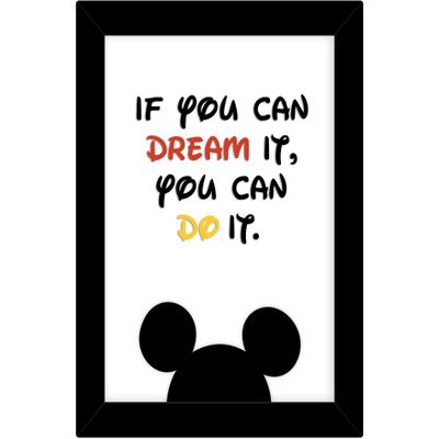 TIED RIBBONS Inspirational Quotes Wall Frames Motivational Quotes Posters with Frames for Home Office Dcor Kids Room Girls Living Room Bedroom Study Room Classro Gift Items