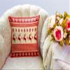 MUKESH HANDICRAFTS Merry Christmas Cushion Cover in Jute Fabric Size-(24X24 Inches) view 4