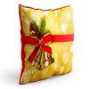 MUKESH HANDICRAFTS Merry Christmas Cushion Cover in Jute Fabric Size-(24X24 Inches) view 2