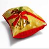 MUKESH HANDICRAFTS Merry Christmas Cushion Cover in Jute Fabric Size-(24X24 Inches) view 3