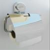 Amity Cute Toilet Paper Holder with Lid, Tissue Paper Stand with Flap, Wall Mounted for Toilet and Washroom, 304 Grade Stainless Steel with Chrome Finish view 3