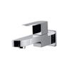 10x Qoura Brass Bathroom Faucet, Chrome, Chrome Finish view 1
