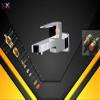 10x Qoura Brass Bathroom Faucet, Chrome, Chrome Finish view 4