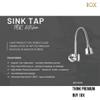 10X Brass Kitchen Sink Tap ST-6675 Dual Flow Chrome Wall Mount view 2