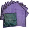 DMS RETAIL Single Packing Saree Cover Purple 7 Pcs Saree Cover Suit Cover Saree Cover Box view 1