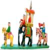Fashion Bizz Wooden Handicraft Royal Maharaja Procession view 2