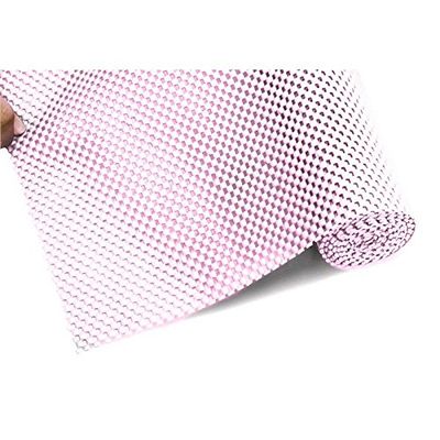 Beautiful Multipurpose PVC Anti-Slip Mat - Size 38Cmsx100Cms, Grey (1 Piece)