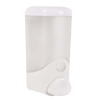 PUFFIN ABS Wall Mounted Liquid Soap Dispenser(White, 260ml, Pack of 1)