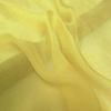 Rhome 3 Meter Fine Tissue Fabric | Organza for Gift Packing, Home Decoration & Furnishing, Garments, Curtains | Fine Woven Fabric | 43 Inch Width | Light Gold view 3