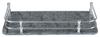 Spiry Acrylic Wall Mount Shelf for Bathroom/Kitchen/Living Room (12x5 inch,Grey) view 2