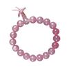 eshoppee vastu feng Shui Rose Quartz Stone Bracelet with guru Bead (Rose Quartz guru Bead) view 1