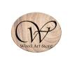 Wood Art Store Wooden Barrel Shaped Cutlery Holder/Spoon Holder/Pen Holder (Set of 2) view 4
