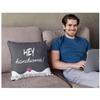 YaYa cafe Valentine Gifts for Boyfriend Husband Handsome Will You Be My Valentine Throw Cushion Cover Love - 20 x 20 inches view 3