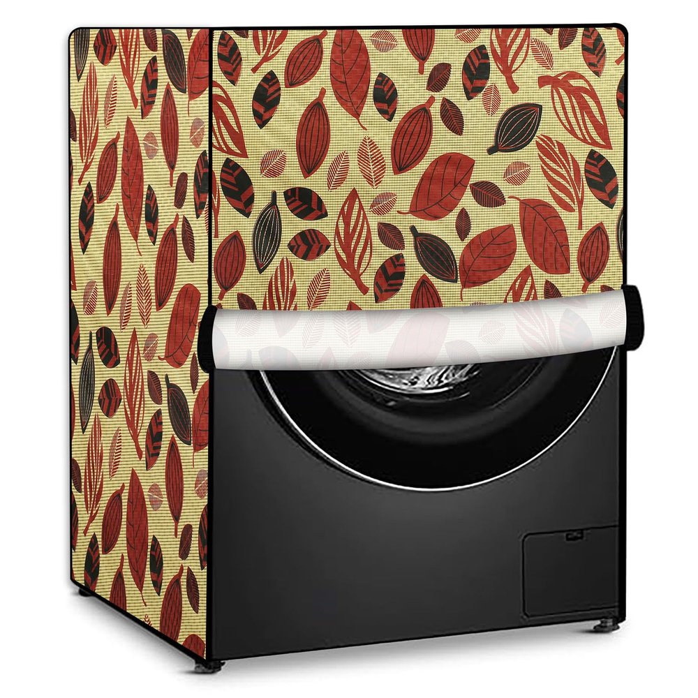 Stylista Washing Machine Cover Compatible for LG 6 kg FH0H3NDNL02 Front Load Printed
