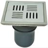 Vida Stainless Steel Floor Accessories (15cm) Matte Finish view 1
