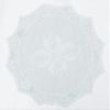 The Home Talk Set of 6 pcs Lace Net Placemat, Best for Dining Table/Bedside Table, Center Table, 18 inch Round- White (6 pcs) view 1