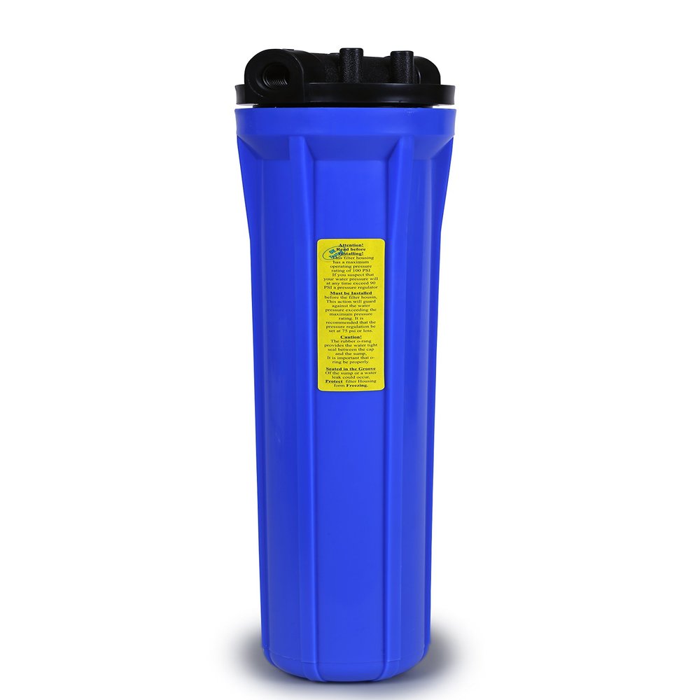 Aquaa Care RO Water Purifier 20IN 2.5 Dia Pre Filter Blue Big Jumbo Housing