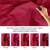 Encasa XO Mercerised Cotton Canvas Fabric, 100x150 cm Wide | Sold by The Metre, Cut to Length | Fabric for Cushions, Sofa Covers, Light Upholstery, Embroidery, Dress Material, Hot Pink view 3