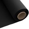 Encasa XO Mercerised Cotton Canvas Fabric, 100x150 cm Wide | Sold by The Metre, Cut to Length | Fabric for Cushions, Sofa Covers, Light Upholstery, Embroidery, Dress Material, Jet Black view 1