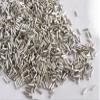 The Design Cart Metallic Silver Pipe/Bugle Beads/Glass Seed Beads (4.5 mm) (100 Grams) Standard Quality, for ? Jewellery Making, Beading, Arts and Crafts and Embroidery. view 1