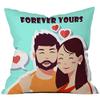 The Purple Tree Love Quote Cushion Cover - (Multicolour, 16x16 inches or 40x40 cm) STFC00422 view 2