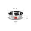 Sumeet Stainless Steel Heavy Gauge Bowl Set/Wati Set With Mirror Finish 10Cm Dia - Set Of 6Pc, 200 Ml view 4