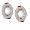 D'Mak Round 6500K LED Ceiling COB Spot Light (White, 3 Watt) - Pack of 2 view 1