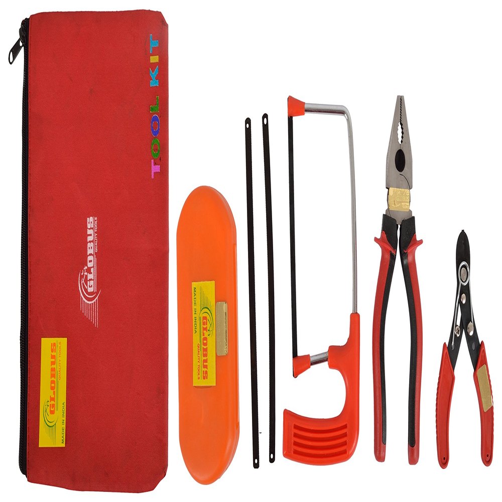 GLOBUS 820 Hand Tool Set for Home Set of 4 Pcs Plus Free Tool KIT Bag